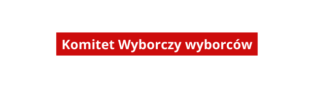 Komitet Wyborczy wyborców